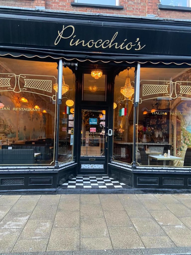 italian restaurants Norwich - Pinocchios