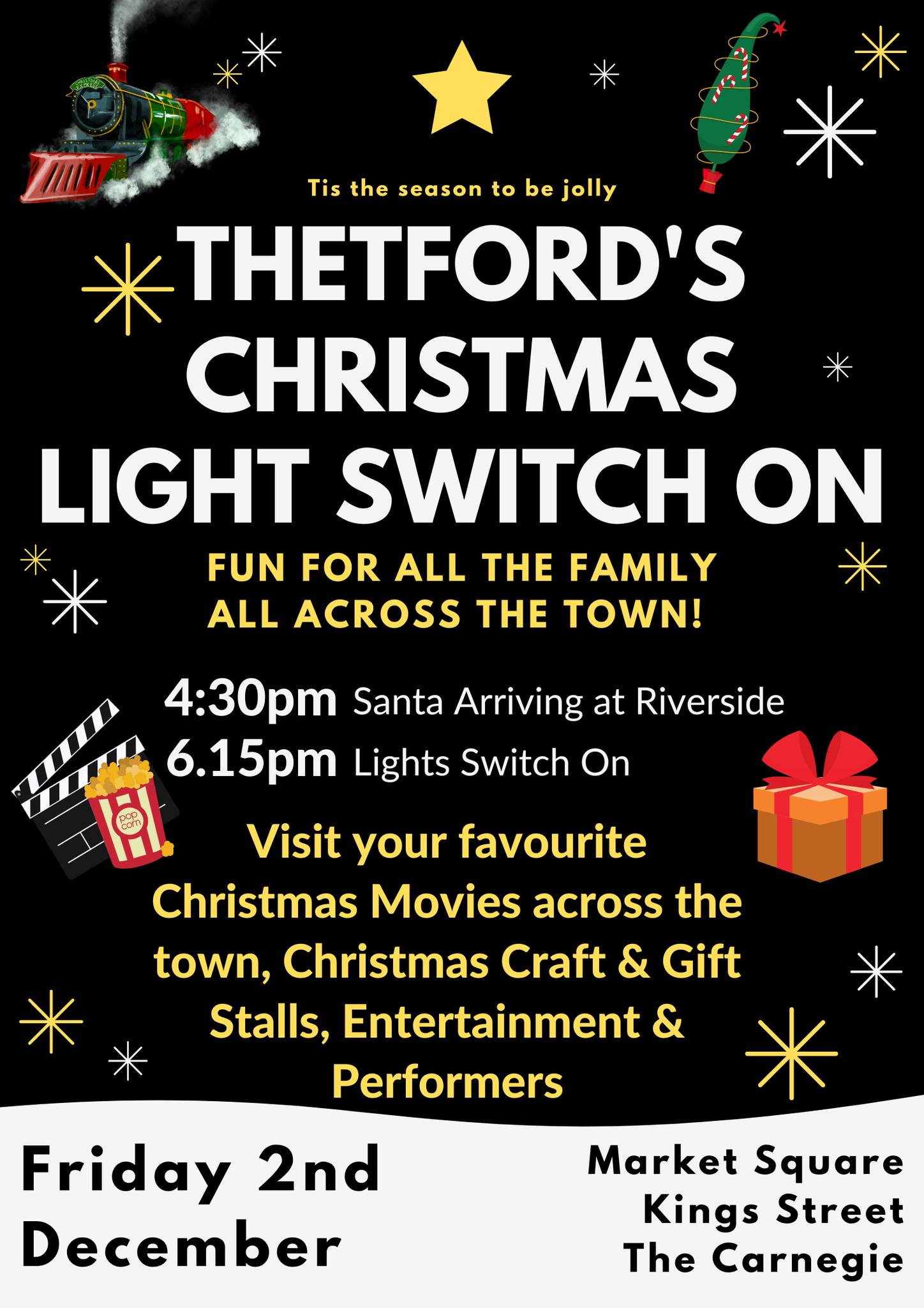 When Are Christmas Lights Norfolk Switch Ons in 2023