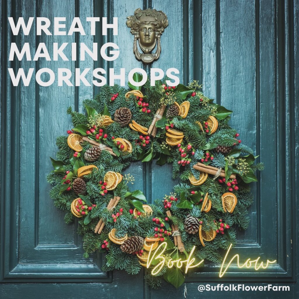 Christmas Wreath Making Workshop Suffolk
